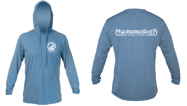 Moananuiākea - Anetik Long-Sleeve Tech Hoody - Bahama Heather