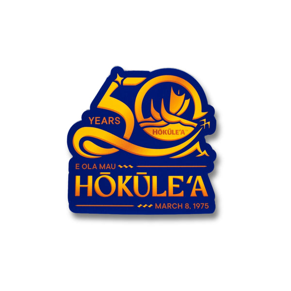 Hōkūleʻa 50th - Sticker