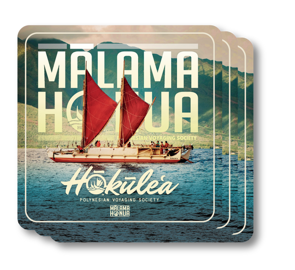 4" Sticker - Hōkūleʻa Molokai Bound